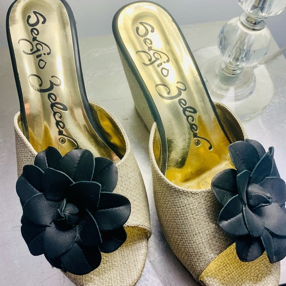 Sergio Zelcer Women’s Wedge Sandals - Picture 3 of 6